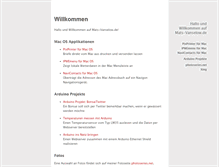 Tablet Screenshot of mats-vanselow.de